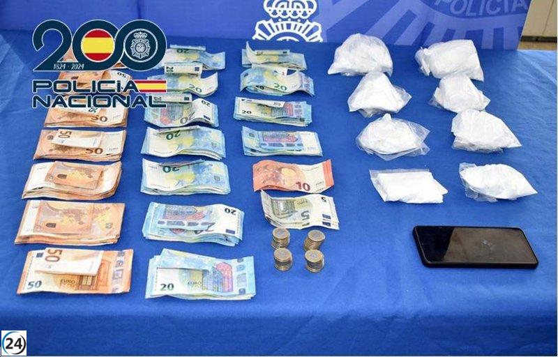 Detenidos en Plasencia dos individuos con más de 700 gramos de cocaína.