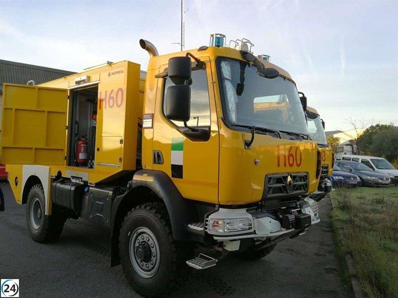 Extremadura enfrenta 31 incendios en una semana, devastando casi 500 hectáreas de bosque.