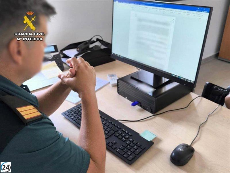 Detienen en Cáceres a un estafador que engañó a una persona con discapacidad por 75.000 euros a través de un engaño amoroso.