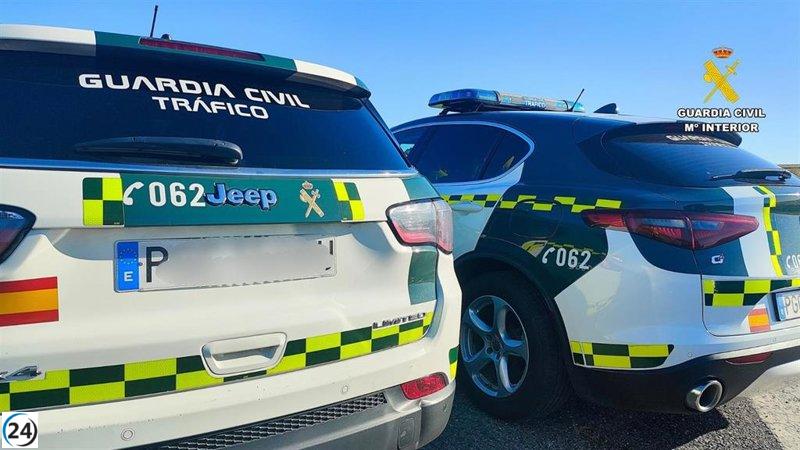 Un camionero en Trujillo supera en cuatro veces el límite de alcohol en la A-5, según la Guardia Civil.