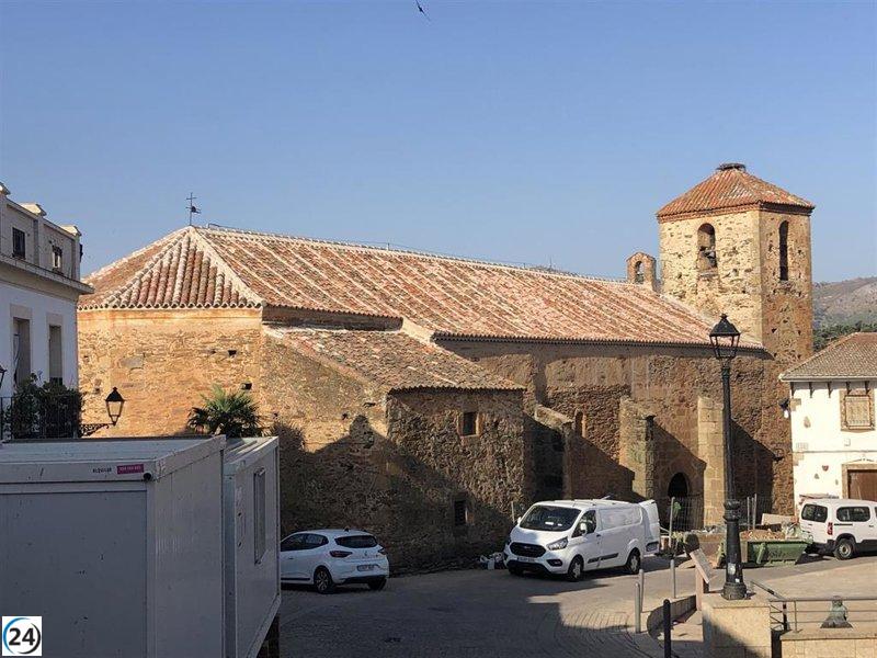 Finaliza la restauración de la iglesia de Santa Catalina en Romangordo con una inversión de 680.000 euros.
