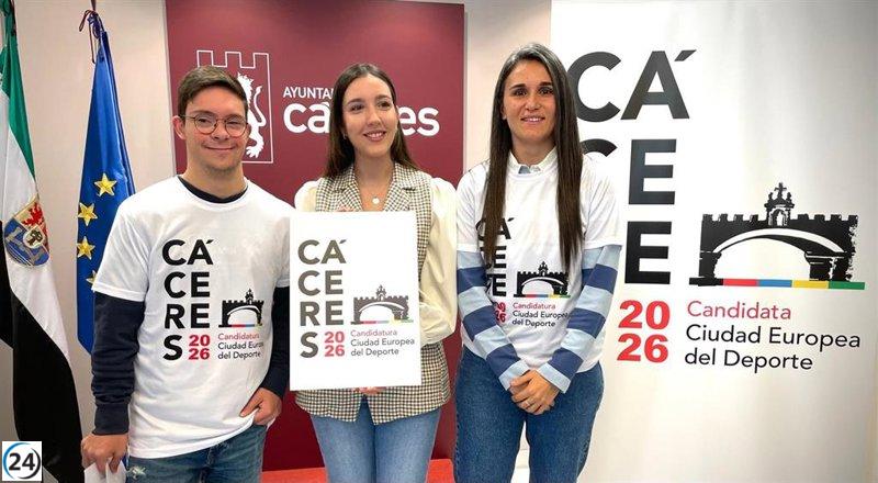 Cáceres será la Ciudad Europea del Deporte en 2026.