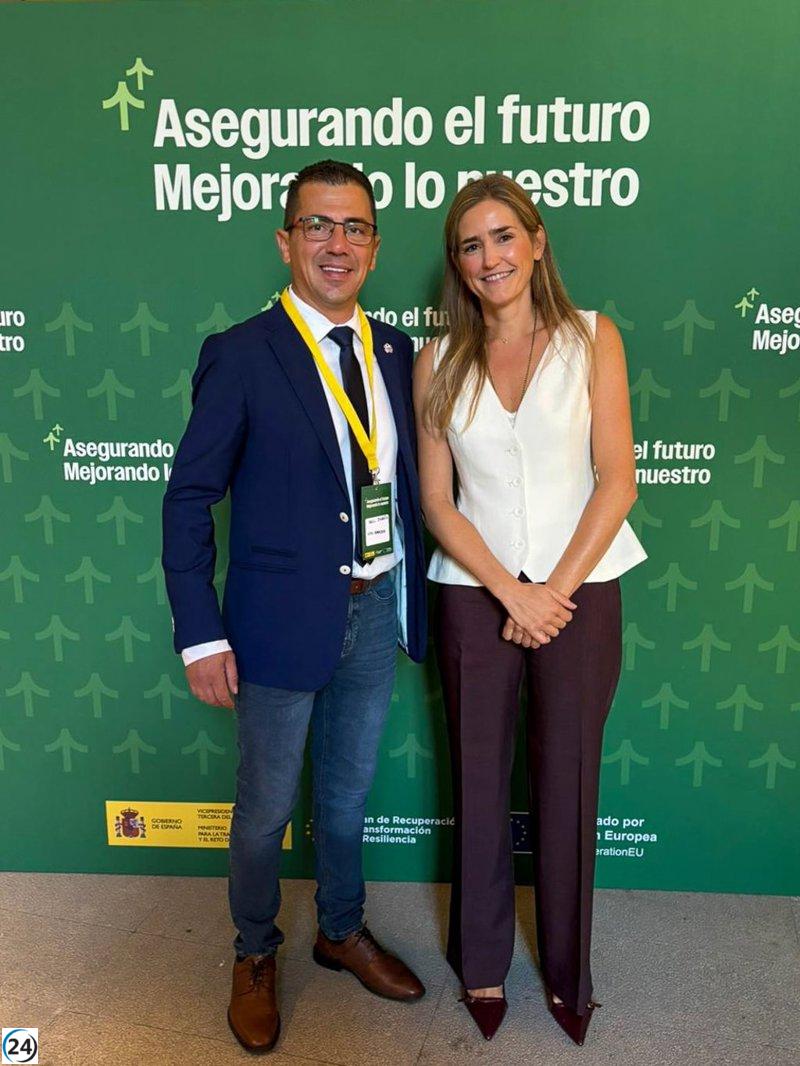 El Ministerio de Transición Ecológica reconoce a la Diputación de Badajoz por su fomento de energías comunitarias.