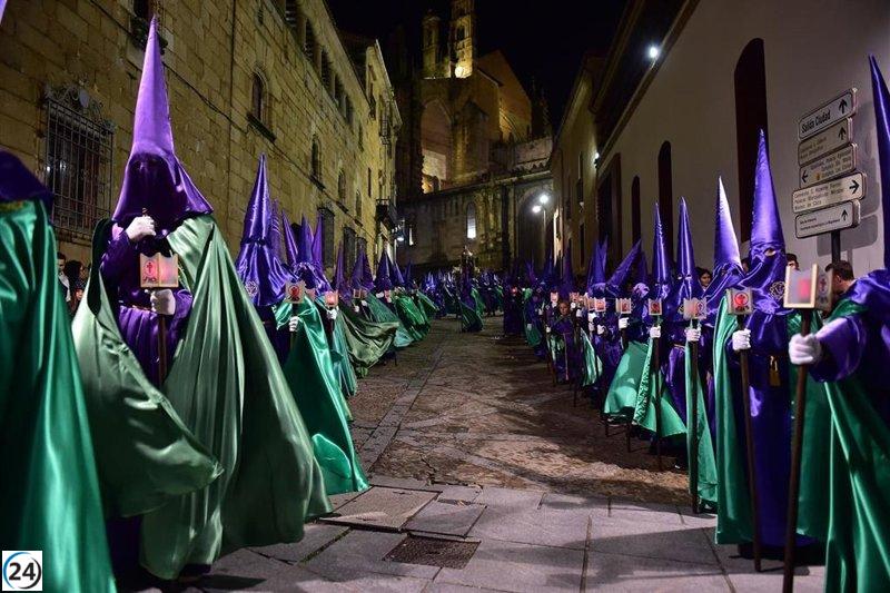 Plasencia celebra su Semana Santa como Fiesta de Interés Turístico Nacional.