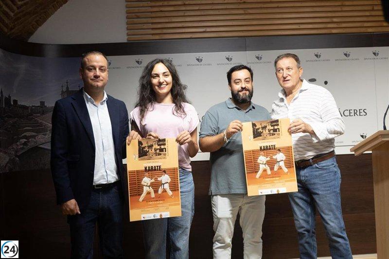 Este sábado, Villanueva de la Vera acoge el XXIII Trofeo Diputación de Cáceres de Kárate.