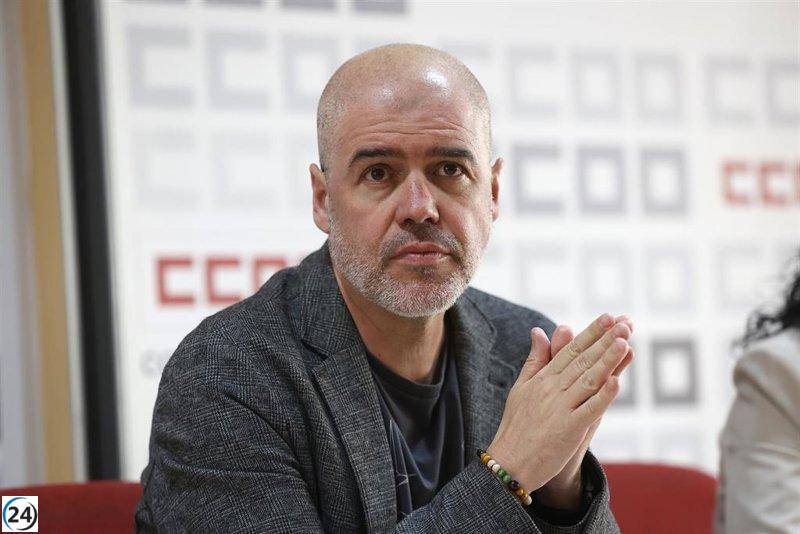 Unai Sordo cerrará las jornadas de la Escuela Sindical de CCOO en Jarandilla de la Vera este martes.