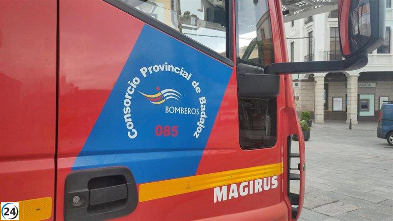 Grave accidente en la N-432 en Zafra deja dos heridos.