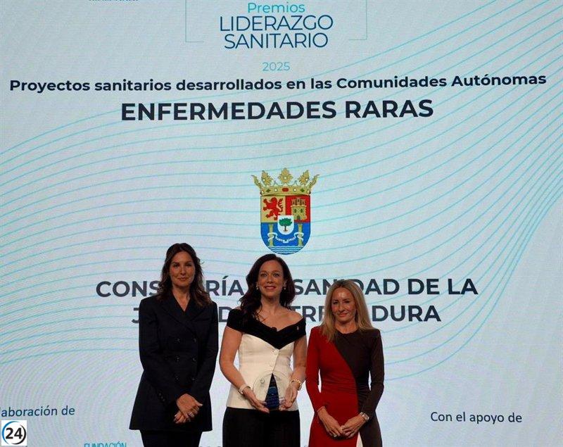 Extremadura destaca con el Premio a la Excelencia en Salud para Enfermedades Raras.