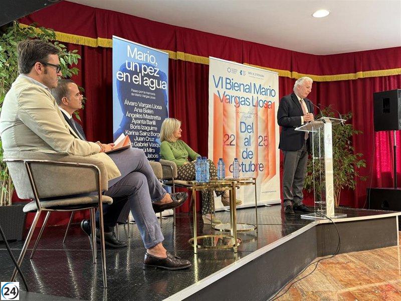 Cáceres acogerá el 22 de octubre a destacados autores como Héctor Abad y Ana Belén en la Bienal de Novela Mario Vargas Llosa.