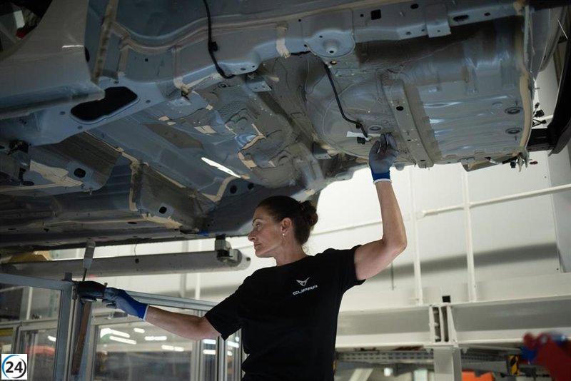 Extremadura sufre un descenso del 4% en producción industrial en agosto, mientras que el país registra un aumento del 0,4%.