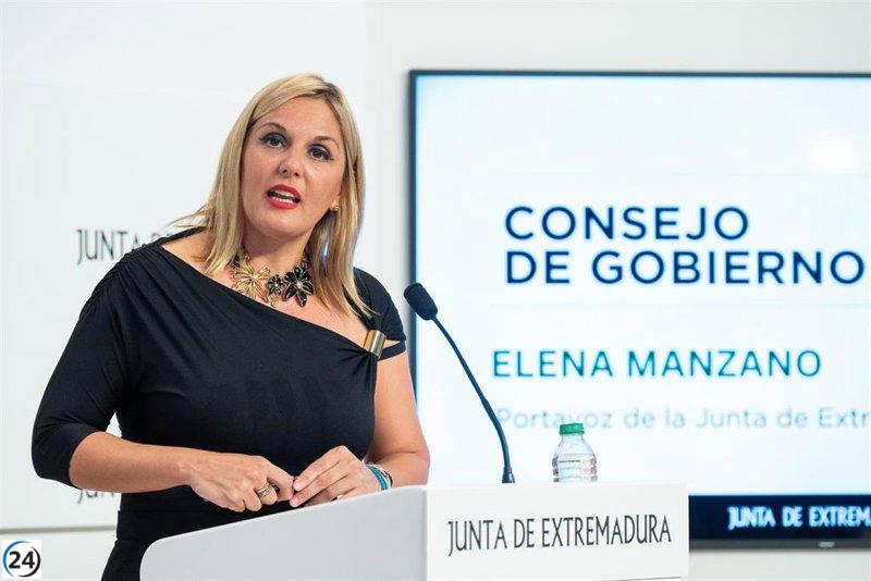 La Junta estima en un 36,40% la adhesión a la huelga de los maestros en Extremadura.