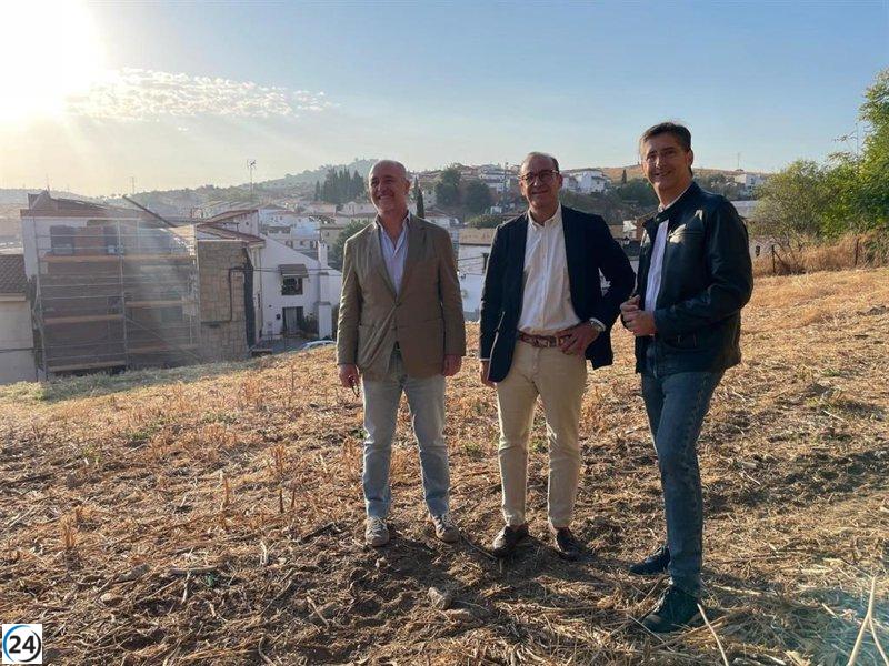 Cáceres estrenará un aparcamiento con 100 espacios y mejorará la conexión entre las calles Caleros y Tenerías.