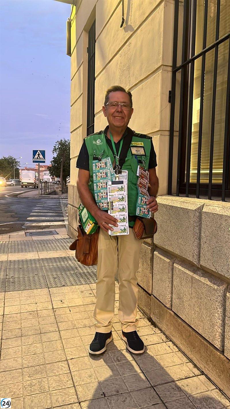 La ONCE distribuye 815.000 euros en Trujillo a través de su sorteo diario.