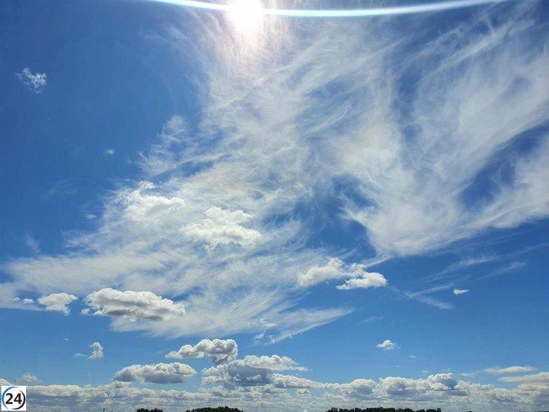Pronóstico del clima en Extremadura para el jueves 16 de octubre de 2025.