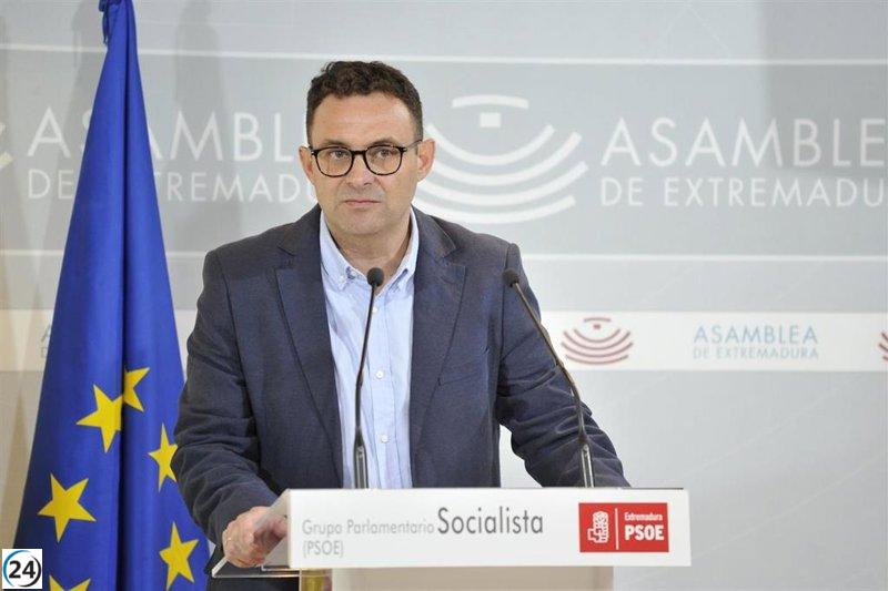 El PSOE critica el presupuesto de la Junta para 2026 por su carácter