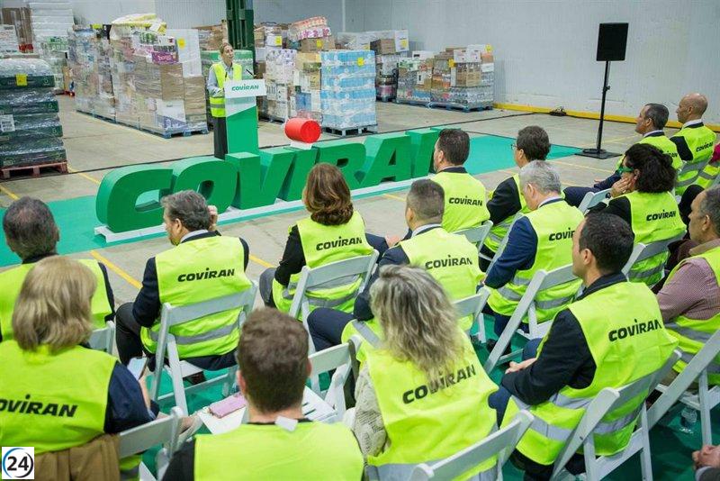 Guardiola en Mérida: reafirma apoyo a un entorno empresarial propicio tras visitar Covirán.