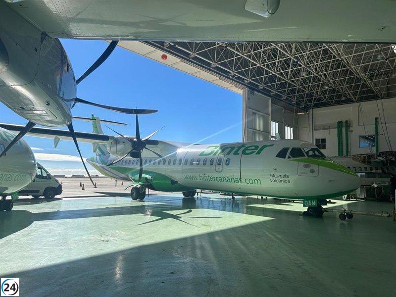 Binter lanza vuelos directos de Badajoz a Tenerife tras el éxito de la ruta a Gran Canaria.
