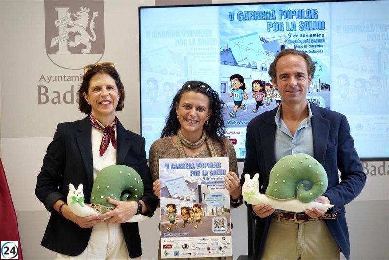 El domingo se celebra en Badajoz la Carrera Popular por la Salud, con un recorrido de 5 kilómetros.