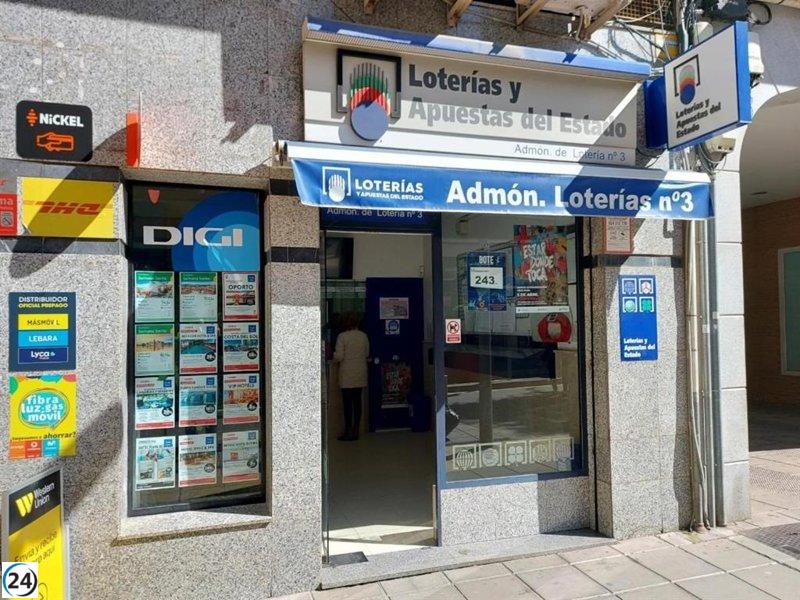 Premiado con más de 53.000 euros en La Bonoloto en Villanueva de la Serena.