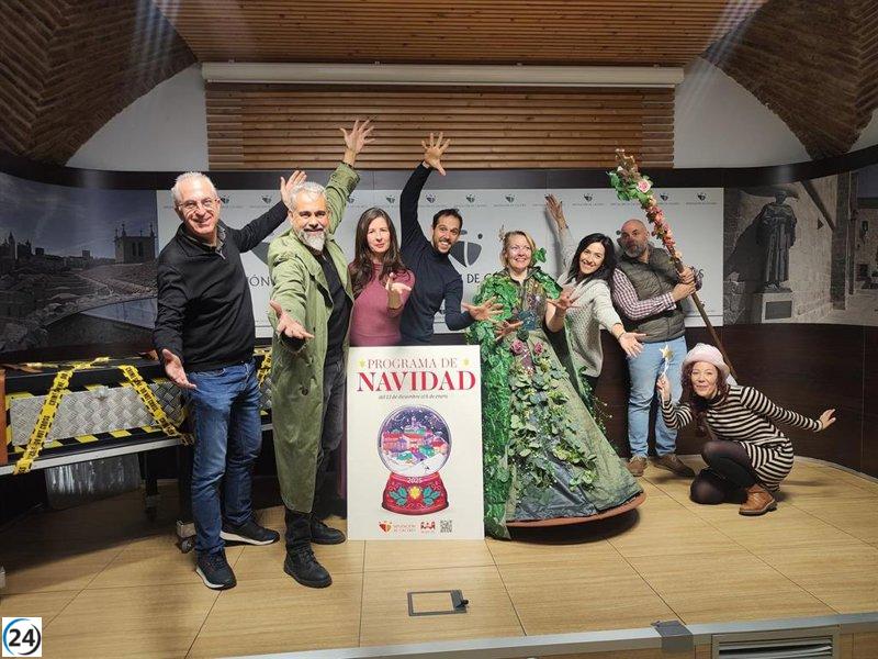 La Diputación de Cáceres lleva la magia navideña con teatro, pasacalles y música a 53 localidades.