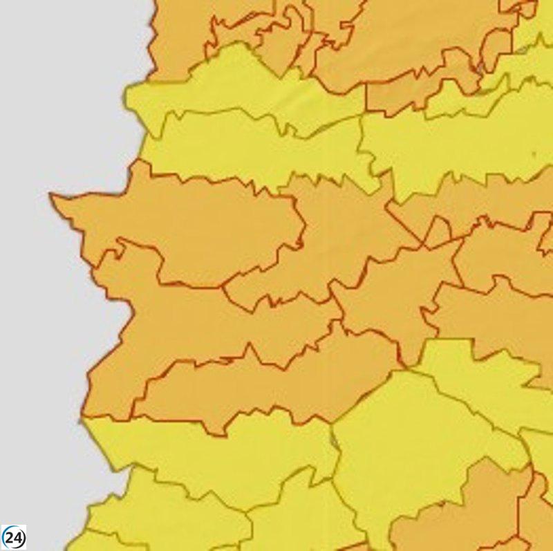 Clases canceladas en Extremadura por severas advertencias meteorológicas de lluvia, viento y nieve.