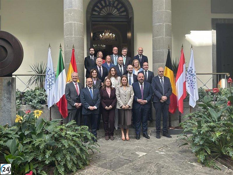 El presidente de la Asamblea de Extremadura liderará el grupo europeo sobre Igualdad y Desafíos Demográficos de la Calre.