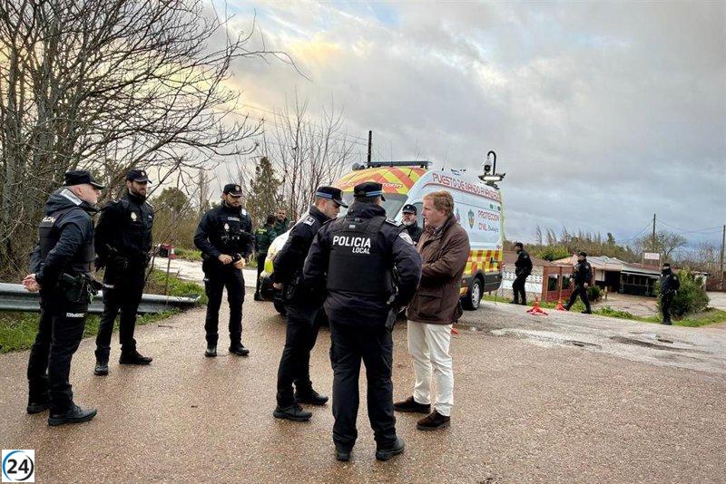 Badajoz refuerza la supervisión de los ríos, especialmente en el área de Gévora.