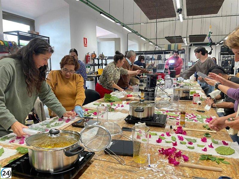 El Laboratorio Textil Ecológico de la Diputación de Badajoz cuenta con 81 nuevos participantes.
