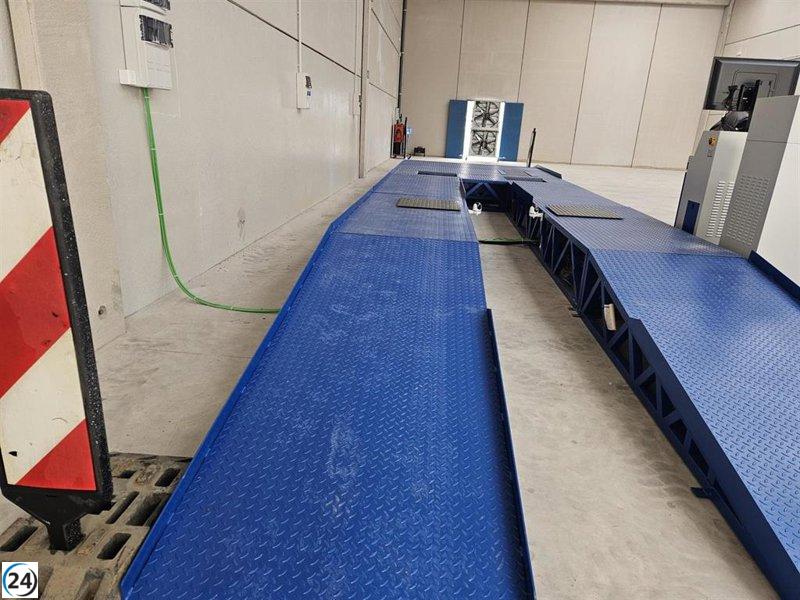 La ITV de El Nevero en Badajoz se mudará temporalmente a un nuevo espacio por trabajos de mejora.