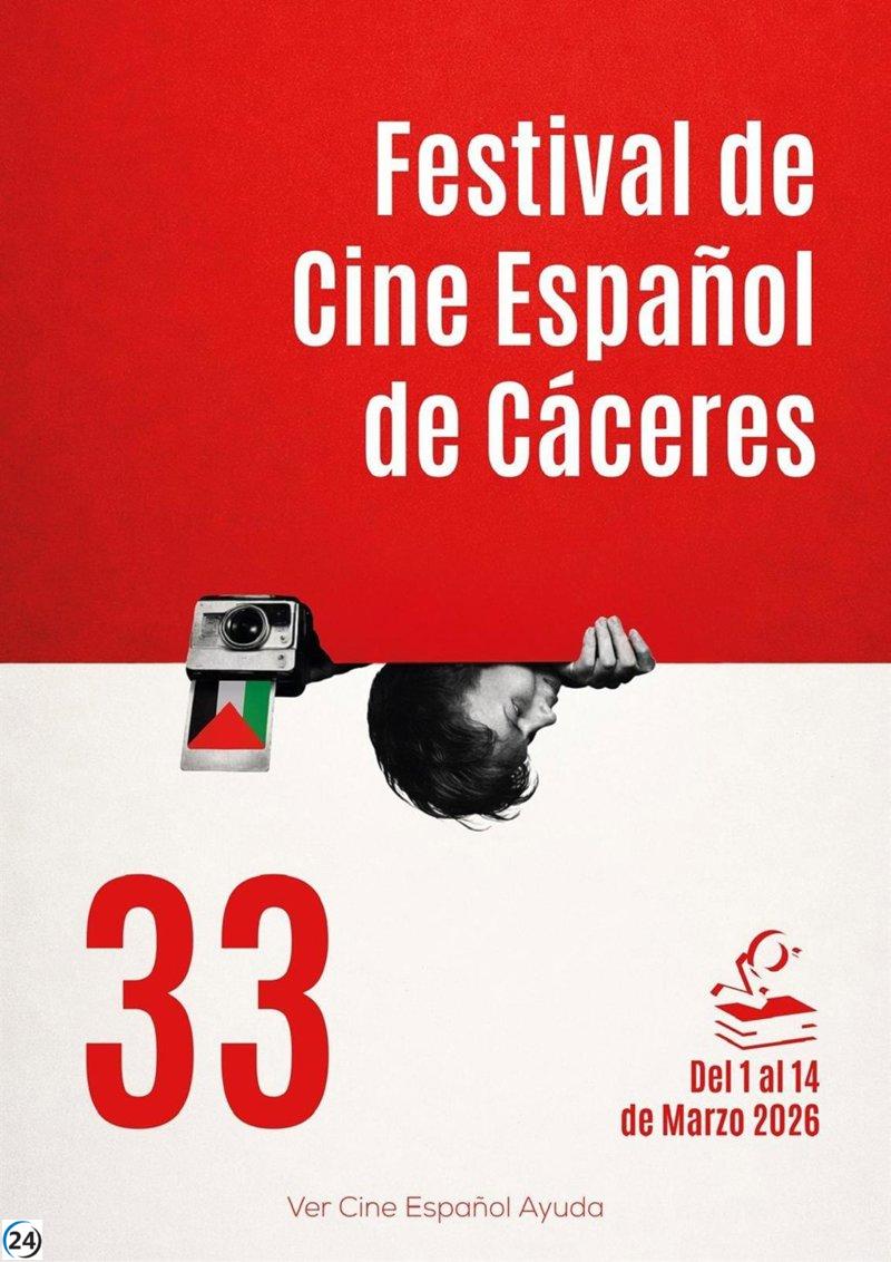 Cáceres da inicio al Festival de Cine Español con el estreno de cortometrajes y una exhibición de carteles.
