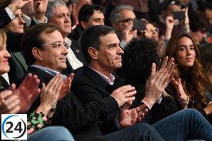 Pedro Sánchez y Vara presentarán a Salaya en Cáceres después de visitar el IES 