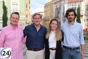 El PP de Badajoz añade a su lista electoral a tres nuevos integrantes.