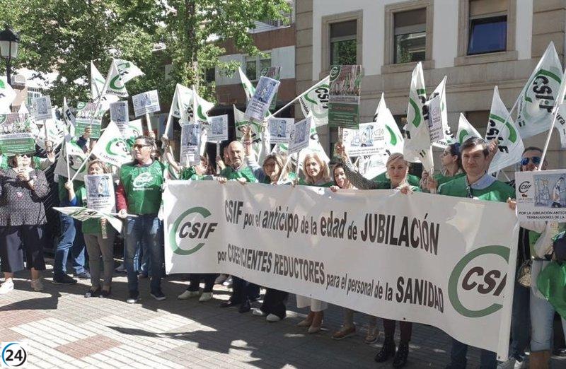 Profesionales sanitarios piden jubilación anticipada en Cáceres