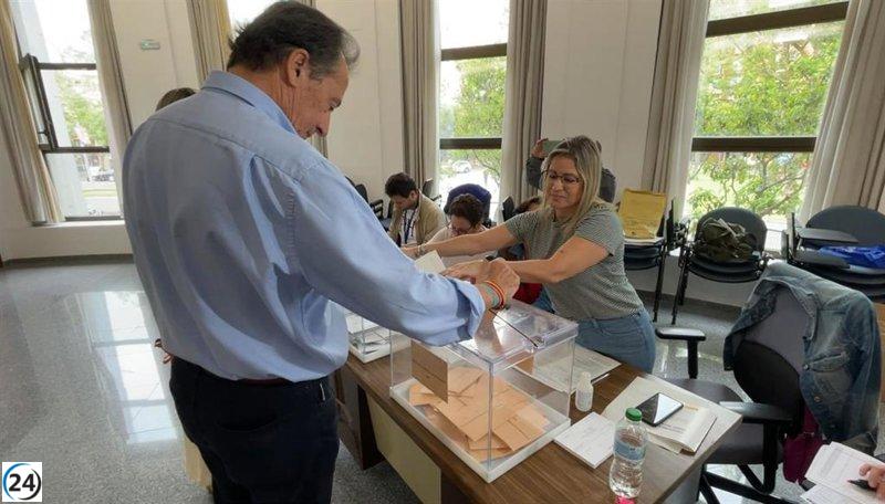 Baselga (Cs) anima a participar en una jornada electoral positiva.