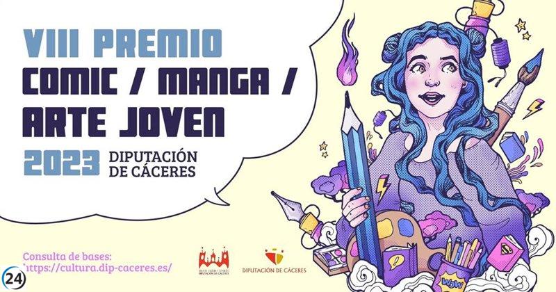 La Diputación de Cáceres invierte 25.000 euros en premios de Artes, Fotografía y Cómic.