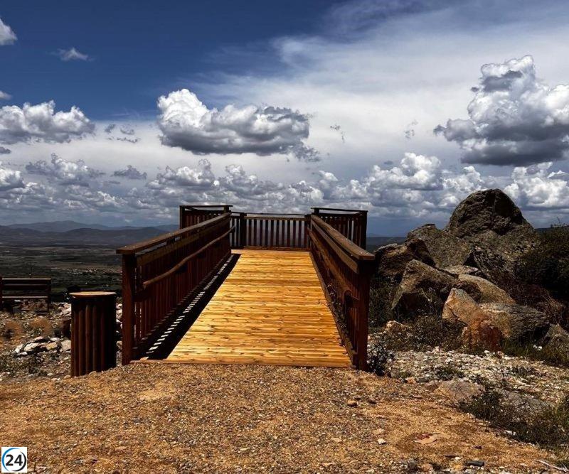 Incluyen el mirador de Segura de Toro en la red de miradores del Valle del Ambroz en Cáceres.