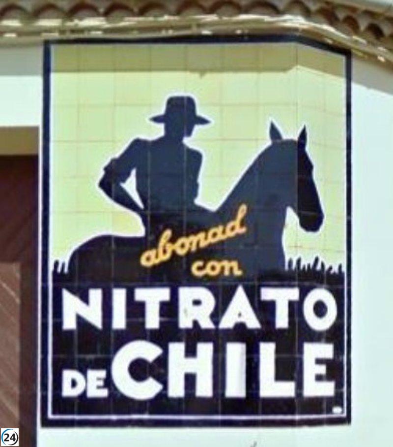 Declarados Bien de Interés Cultural los paneles de azulejos de Nitrato de Chile en Extremadura.