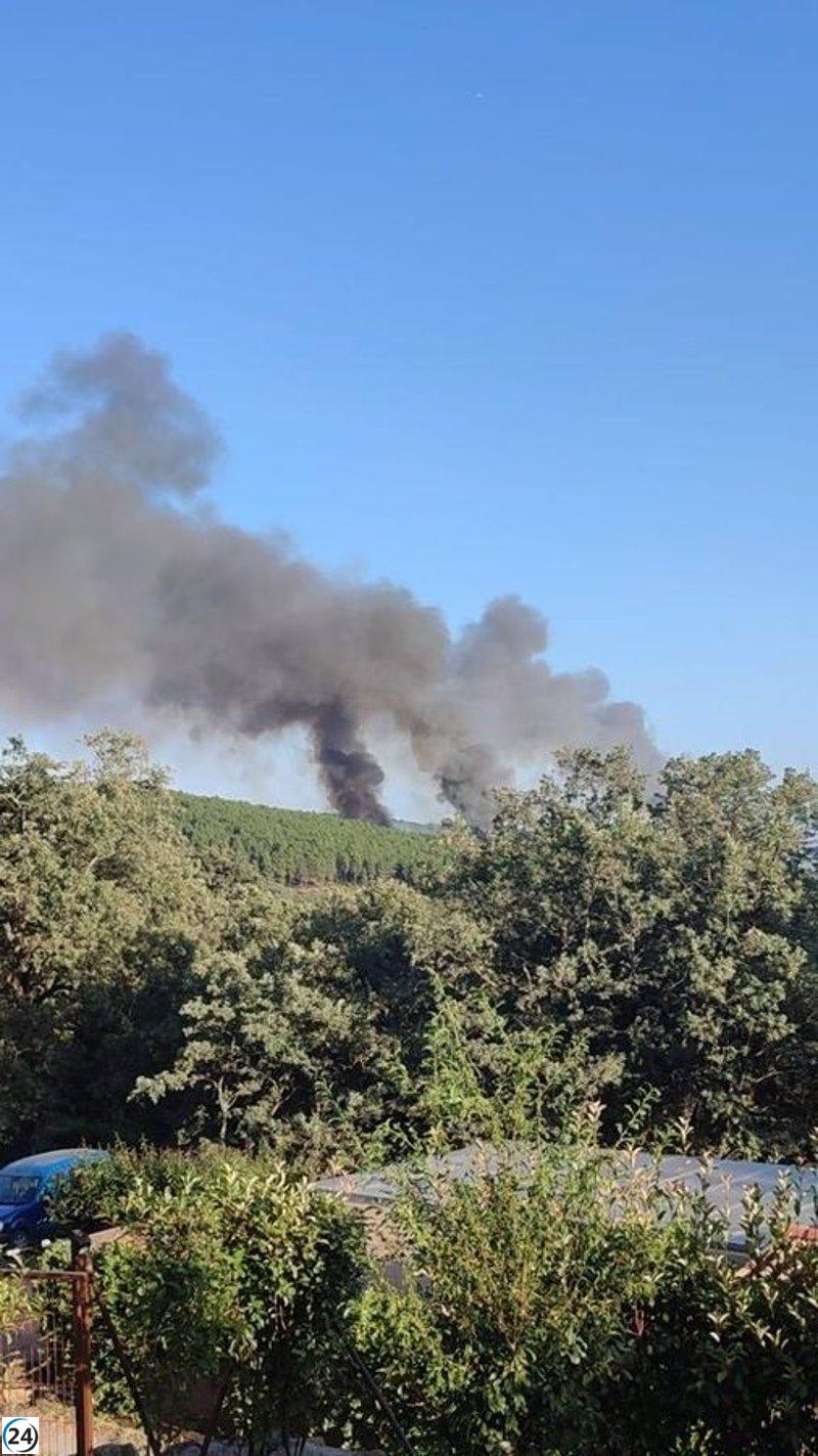 El incendio forestal de Villanueva de la Vera, declarado el 23 de julio, ha sido extinguido.