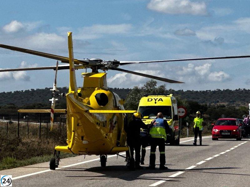 Hombre sufre trauma craneal al caer de caballo en Puebla de Obando.
