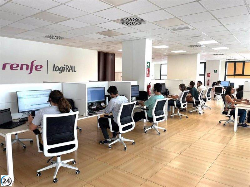 El Centro de Competencias Digitales de Renfe en Mérida cumple su segundo año y prevé incrementar su personal.