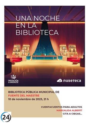 Diecisiete localidades de Badajoz se suman a 'Una velada en la biblioteca' con relatos sensuales y melodías