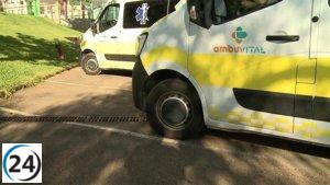 Accidente de tráfico deja a dos ciclistas heridos en Zarza de Granadilla