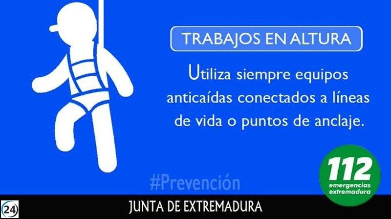Trabajador gravemente herido en trágico incidente laboral en Don Benito