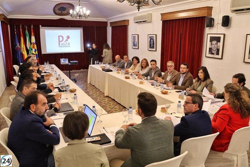 La Diputación de Badajoz destinará históricamente 300 millones de euros en su presupuesto