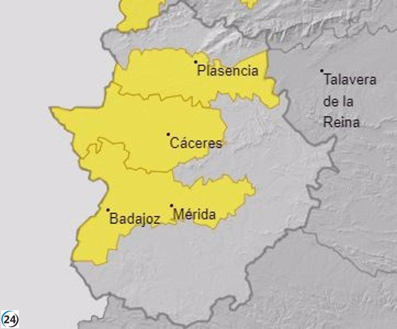 El Centro 112 extiende alerta amarilla por nieblas en múltiples áreas de Extremadura mañana